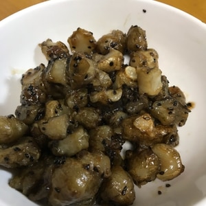 菊芋の甘辛煮